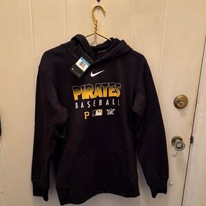 Nike Black Pirates Baseball Hoodie
